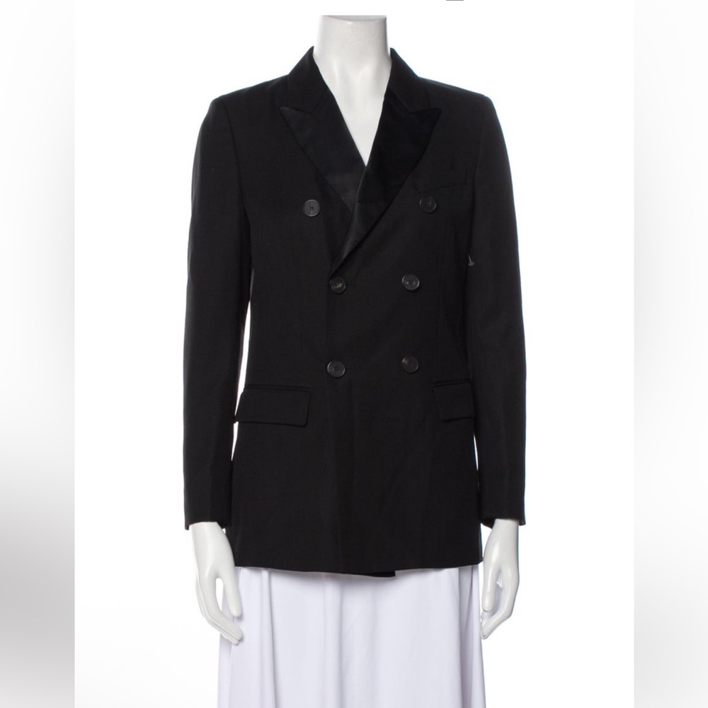 NWOT🌹 GERARD DAREL Black Double-Breasted Blazer